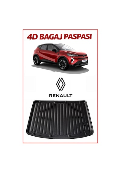 Renault Captur 2024 Model 4d Üst Bagaj Havuzu