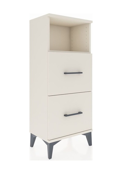 Arges Komodin Tek Raflı 2 Çekmeceli 44x30x106 Aytaşı-aytaşı Aytaşı