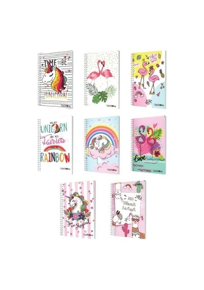 Çınar Little Dream Not Defteri A6 60 Yaprak Çizgili Spiralli - 2 Adet Çok Renkli