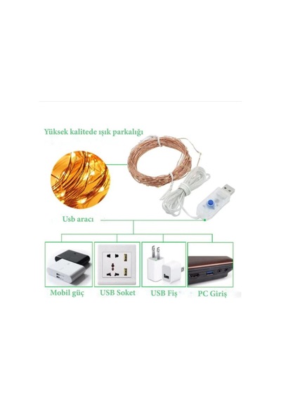 Hdmarketim Yılbaşı Ağaç Süsleme Usb Girişli Animasyonlu(2.8metre)