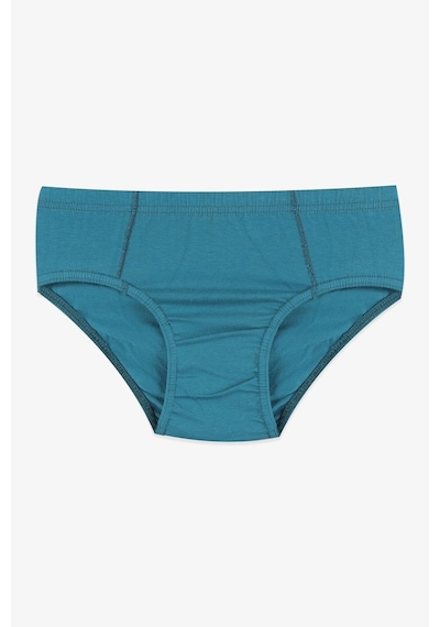Koza İç Giyim Erkek Çocuk 5'li Pamuklu Slip 3011 3011-2 Arabalı Desen