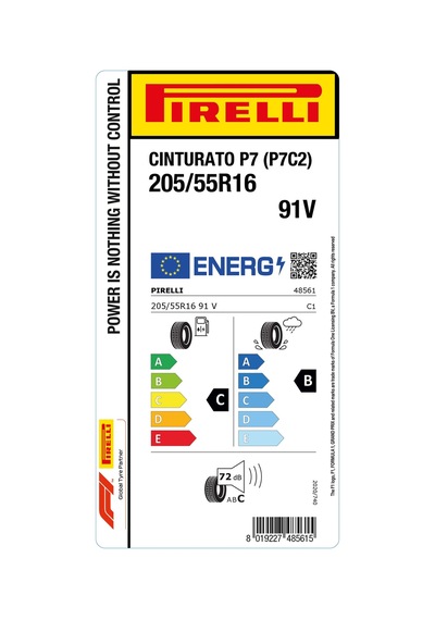 Pirelli 205/55r16 91v Cınturato P7    Yaz Lastiği 2026