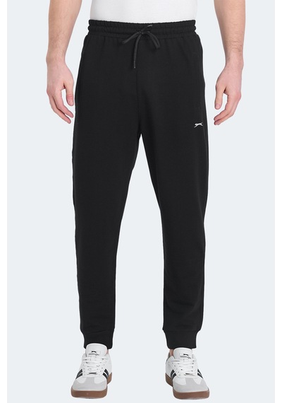 Slazenger Oluften I Erkek Cepli Siyah Eşofman Altı Siyah