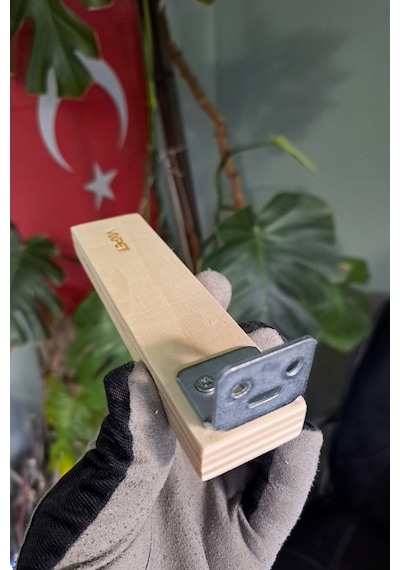 Vixpet Tünelife Ahşap Güvercin Tüneği 14 cm 20 Adet Bekar Tüneği | Ahşap Tünek | Dinlenme Tüneği