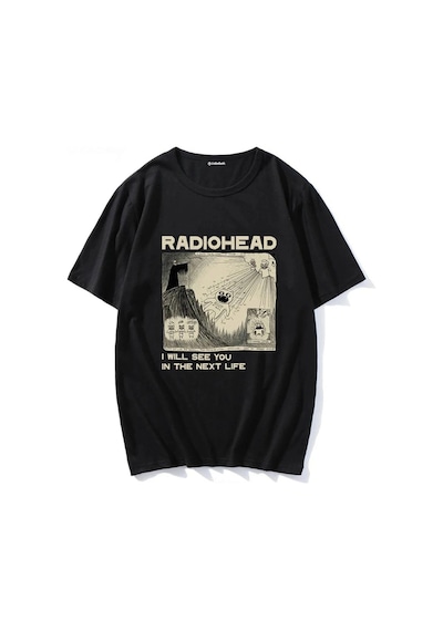 Tarzsokak Siyah Radiohead - I Will See You Unisex Siyah