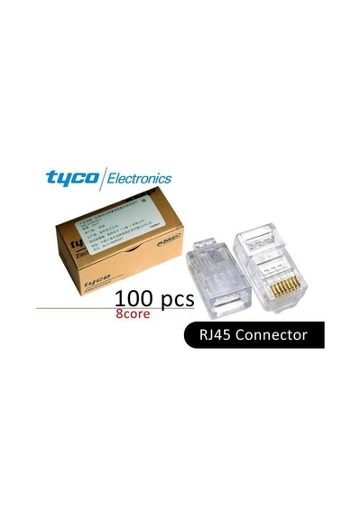 Amp Rj45 Konnektör 100 Adet