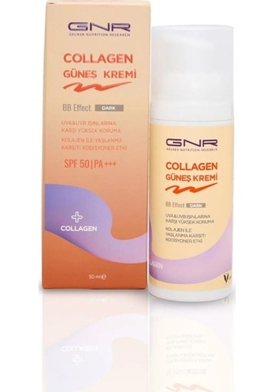 GNR BB Effect Collagen Güneş Kremi Dark SPF50+ 50 ML