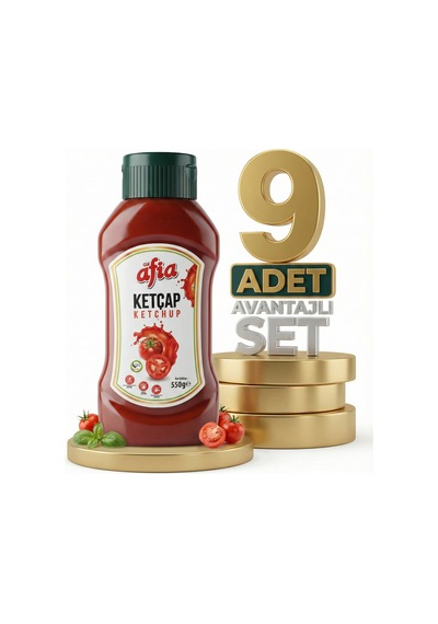 Afia Tatlı Ketçap 9x550 Gr