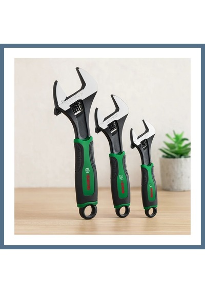 Buradabulabilirsin İngiliz Anahtar Ve Kurbağacık Seti 3 Parça 6"-8"-10" / 150-200-250 Mm Bbz