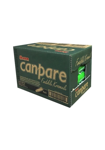 Ülker Canpare Fındıklı Kremalı Bisküvi 24 x 81 G