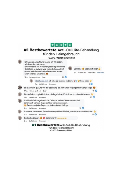 Celluviaa Cihazı, Celluviaa Selülit Tedavisi, 4'ü 1 Arada - Selülit Azaltma İçin Isı Terapili Vakum Masajı Beyaz