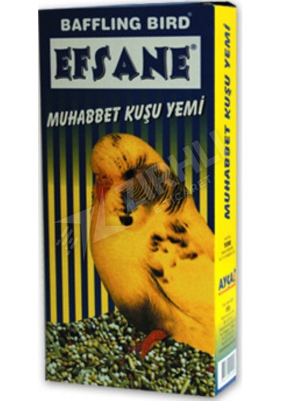 5 Adet Efsane Kuş Yemi Quadro Sarı Lacivert 300gr