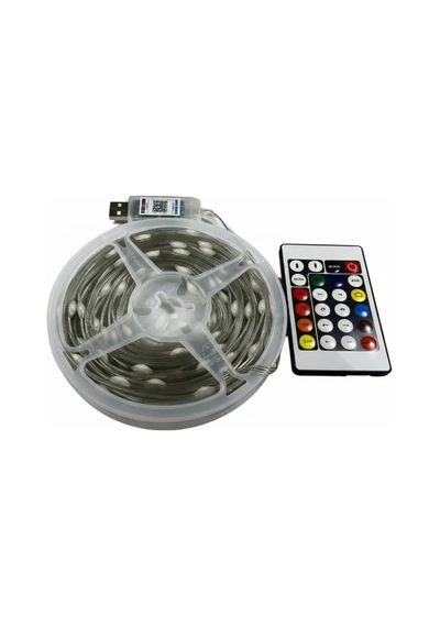 Usb'li 5v Yılbaşı Led Işık Dış Mekan, Rgb Pixel Akıllı Peri Led 5 Metre