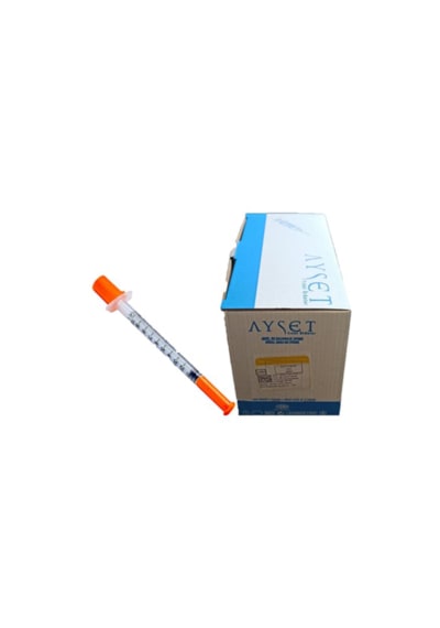 Ayset 3p 1ml 30g Süper Enjektör 50 Adet