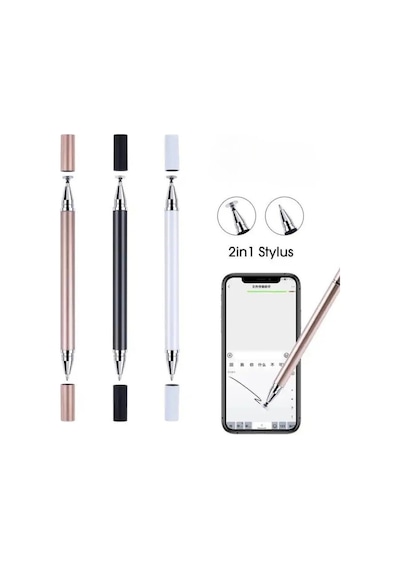 Vos Versa VVKATT 001001 2 İn1 Telefon Ve Tablet Kalemi Pembe