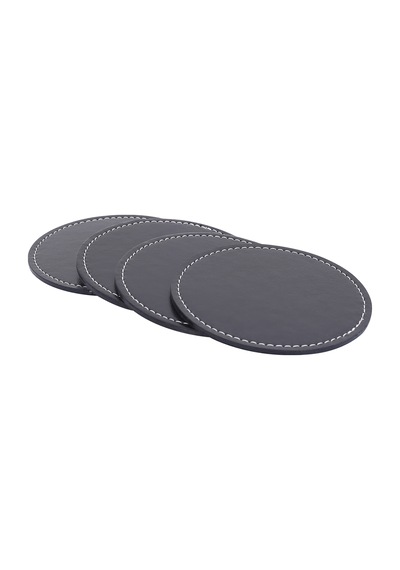 Prozenis Pr2541 Yuvarlak Deri Bardak Altlığı