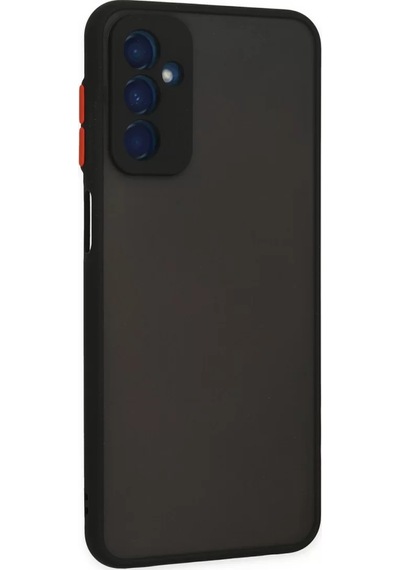 Newface Samsung Galaxy M13 Kılıf Montreal Silikon Kapak - Siyah