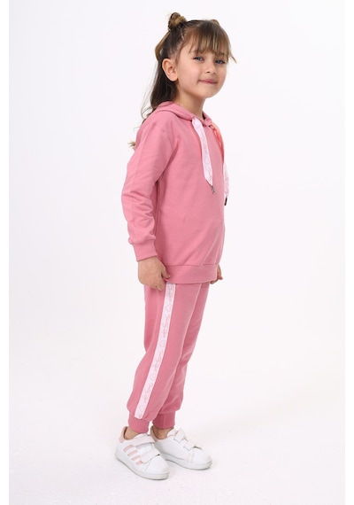 Toontoy Kids Toontoy Kız Çocuk Eşofman Takım Gül Kurusu Gülkurusu