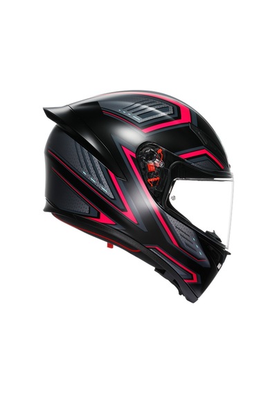 Agv Kask/k1 S E2206 Slıng Matt Black Pınk Configuration Çok Renkli