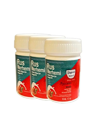 Tüylere Krem Valnut Milk & Walnut 3 Adet Russ Merhemi 50 Ml Kadın Özel Yerler
