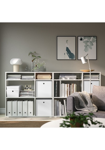 Ikea Kuggıs Kapaklı Depolama Kutusu 32 X 32 X 32 Cm Beyaz