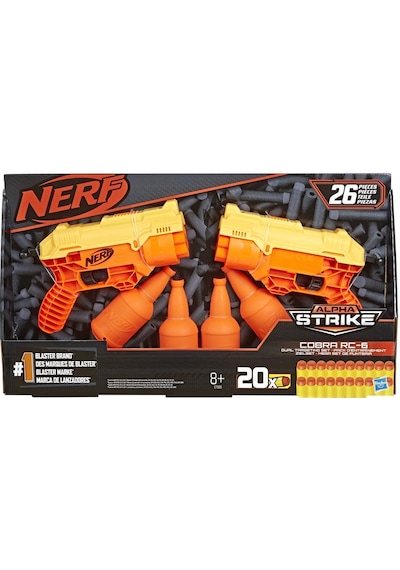Nerf Alpha Strıke Cobra Rc 6 Dual Target E7565