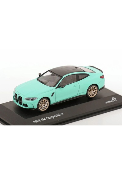 1:43 Solido 2023 Bmw G82 M4 Competition Turkuaz