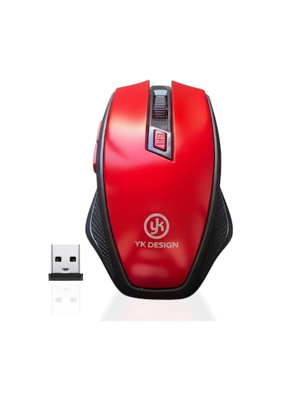 River World Kablosuz Mouse Rengi Kırmızı Diğer