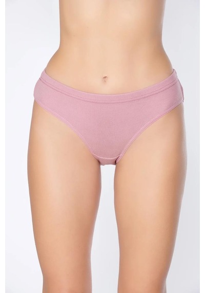 12 Adet Tutku Elit Bayan Bambu Kombel Bikini Külot Karışık Renk 2710 Çok Renkli