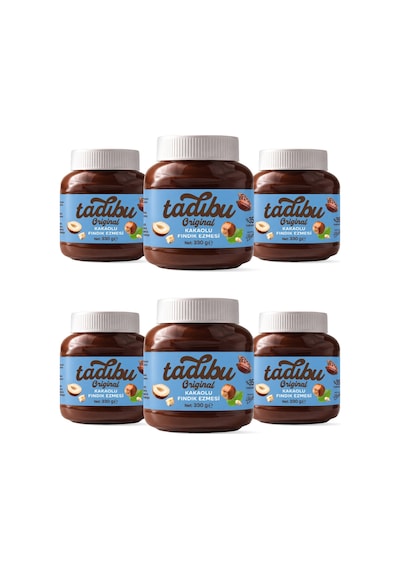 Abdurrahman Tatlıcı Tadıbu Kakaolu Fındık Ezmesi 6 x 330 G
