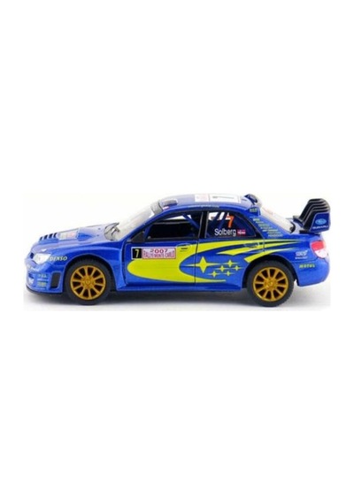 Kinsmart 2007 Subaru Wrc Rally Mavi Metal 1/36 Model Araba