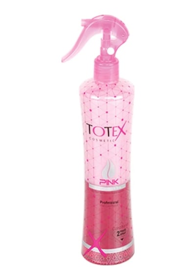 Totex Boyalı Saçlar İçin Çift Fazlı Pembe Fön Suyu 400 ML