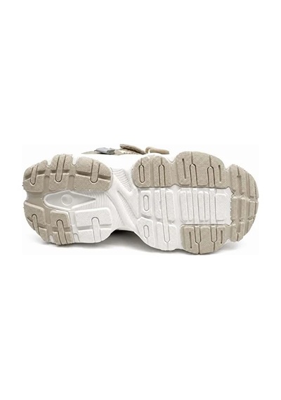 Vicco Çoçuk Unisex Kışlık Su Geçirmez Kaydırmaz Hafif Eva Taban Rahat Cilt Deri Spor Ayakkabı Bej