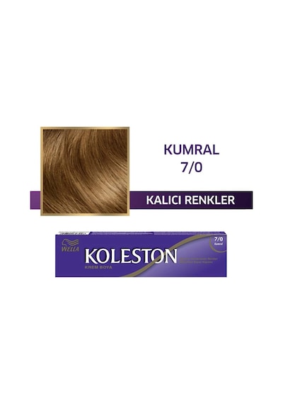 Koleston Tüp Boya 50 Ml - 7.0 Kumral + 20 Vol Oksidan Peroksit