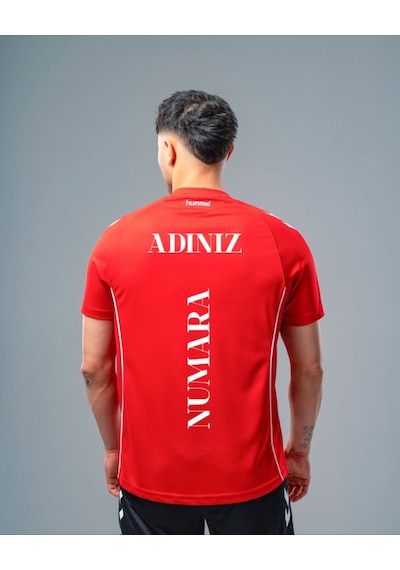 Hummel Target Milli Takım T-shirt İsteğebağlı İsim Ve Numara Baskısı Hediyemizdir Kırmızı - Beyaz Hummel Target Milli Takım T-shirt İsteğebağlı İsim Ve Numara Baskısı Hediyemizdir Kırmızı - Beyaz