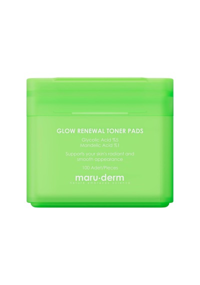 Maruderm Sıkılaştırıcı Ve Yenileyici Hidrojel Tonik Ped 100 Adet - Glikolik Asit %5, Mandelic Acid %1