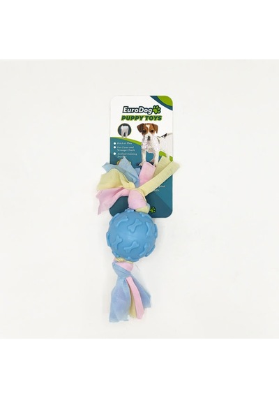 Semeglbl Eurodog Puppy Toys Mavi Kemik Des.top Diş Kaş.oy.