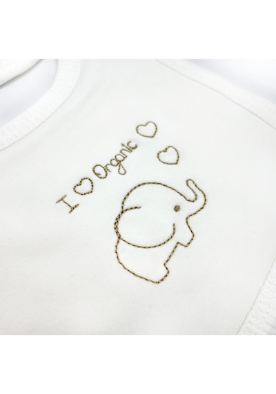 Sema Bebe Sema Baby Organic  5 Parça Hastane Çıkışı Zıbın Seti Çok Renkli