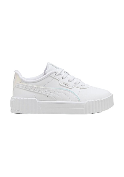 Puma Carina 3.0 Holo 2.0 Ps Çocuk Günlük Ayakkabı 40228101 Beyaz Beyaz