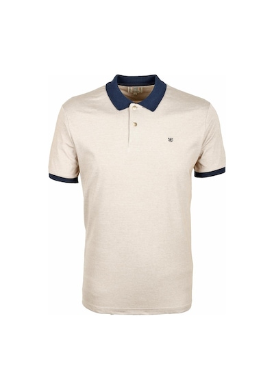 Erkek Taş Slim Fit Polo Yaka %100 Pamuk T-shirt Jeans 1136-taş Taş