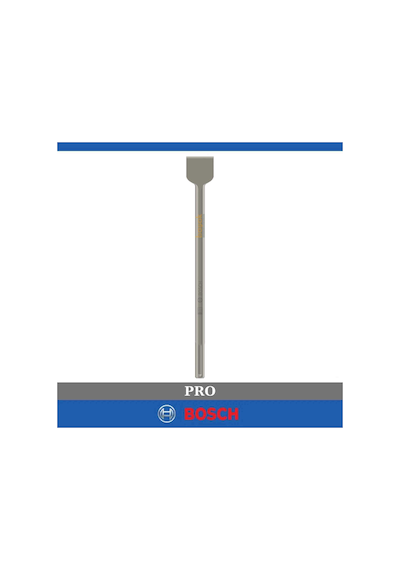 Bosch Pro Sds Max-4c 400x50 Mm Kırıcı Geniş Yassı Keski 2608690574