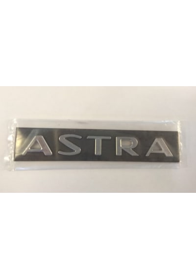 Opel Astra Yenı Model Bagaj Yazısı (Astra H)