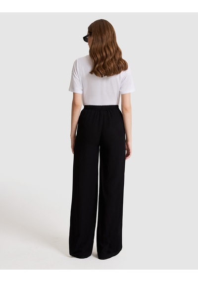 Pierre Cardin Kadın Siyah Pantolon Kanvas-chino 50329149-vr046