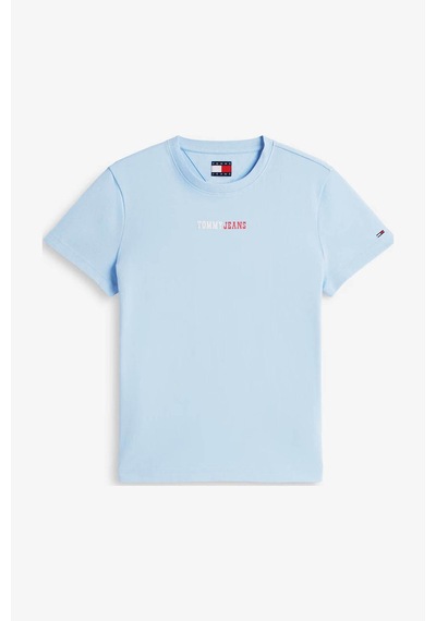 Tommy Jeans Kadın Tişört Dw0dw22277 Mavi