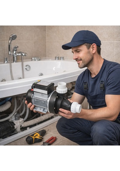 Ayrıntıshop 1,20 Hp Jakuzi Motoru - Hidro Masaj Pompası