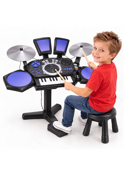Elektronik Davul Ritim Org Dj Seti