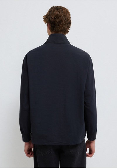 Mavi - Yarı Fermuarlı Siyah Sweatshirt 0211890-900 Siyah