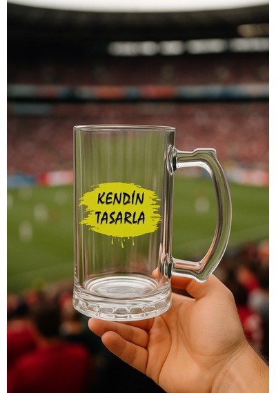 Kendin Tasarla Bardak - Kişiye Özel Bardak Satıya Sor 2 Bira Bardağı