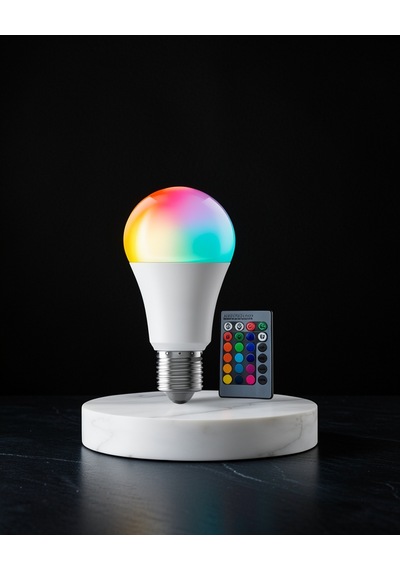 Rgb Led Ampul Uzaktan Kumandalı E27 10w Uczzzrgblambaaaa2