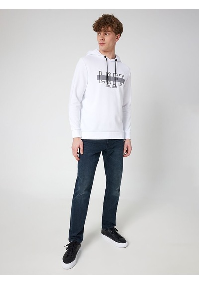 LOFT Regular Fit Erkek Sweatshirt Lf2031656 Q1.v1 Beyaz